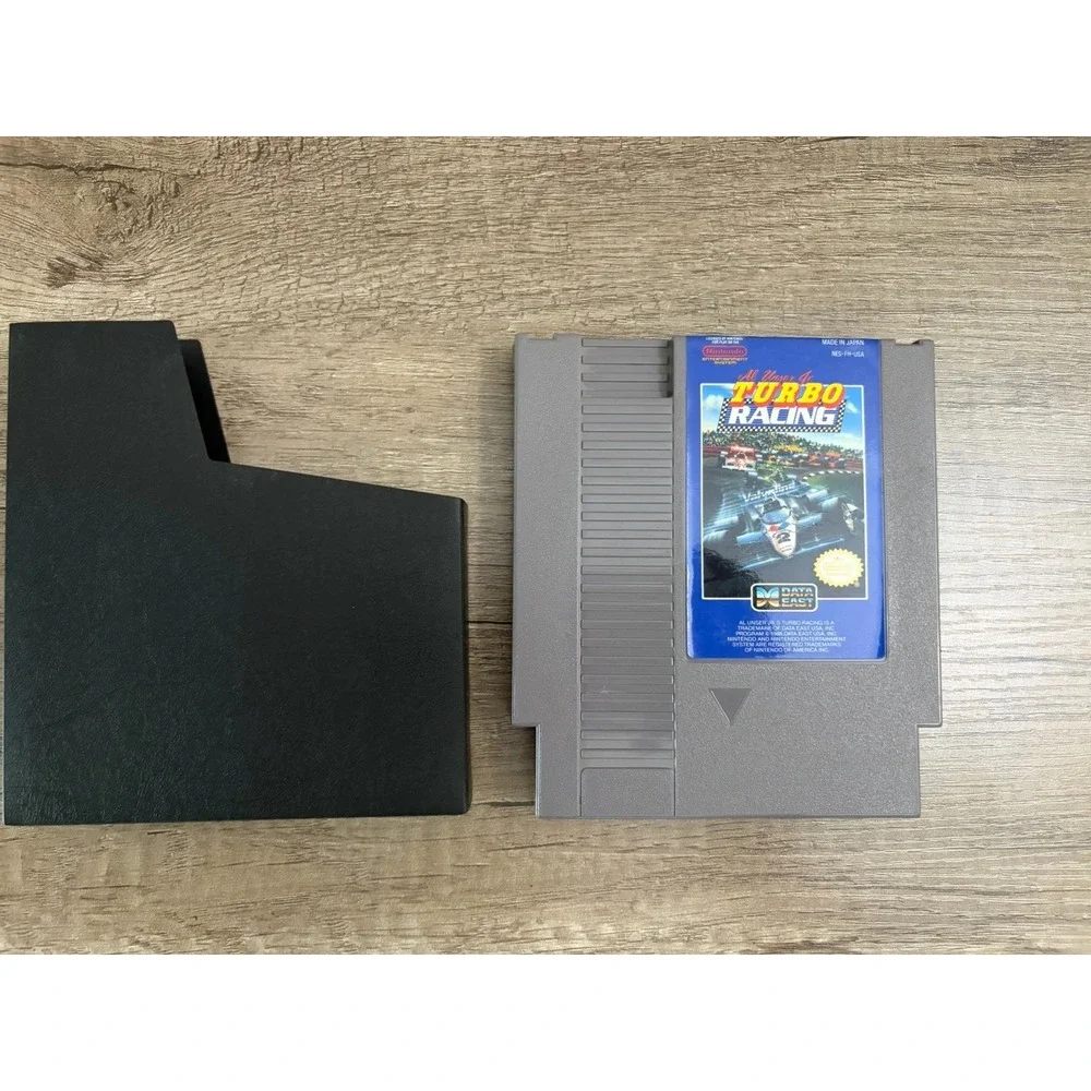Al Unser‎ Jr. Turbo Racing (Nintendo NES, 1990) Cartridge Only